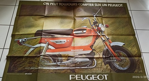 Affiche originale peugeot - originale, gt